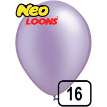 16 inch Latex Balloon PASTEL Matt Lavender 50 count