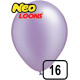 16 inch Latex Balloon PASTEL Matt Lavender 50 count 16 inch Latex Balloon PASTEL Matt Lavender 50 count