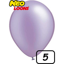5 inch Latex Balloon PASTEL Matt Lavender 100 count