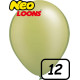بالون زيتوني باستيل12 إنش (100حبة)