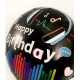 18 inch Media Music Birthday Holographic balloon