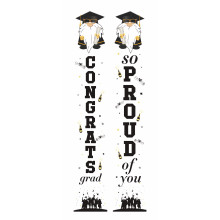 180*30 pair of long Grad Banner 180X30 cm-81051