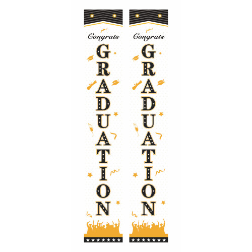 180*30 pair of long Grad Banner 180X30 cm-81054