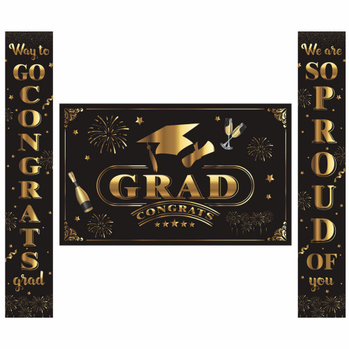 مجموعة بانر تخرج قماشي - 81086