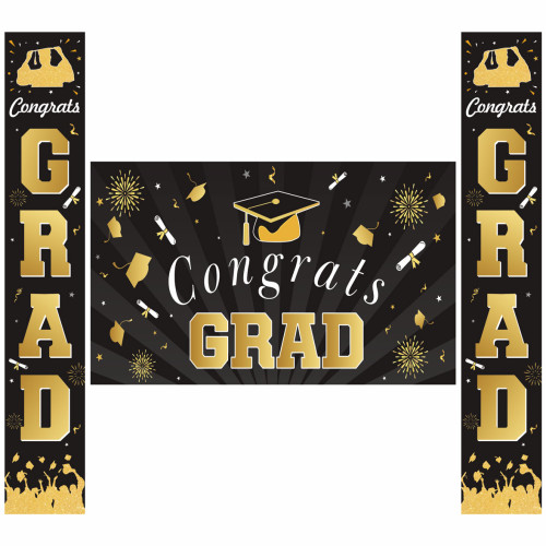 Set of Banner 3 pcs ,2 pcs 180X30 cm ,1 pcs 180X110 cm-81087