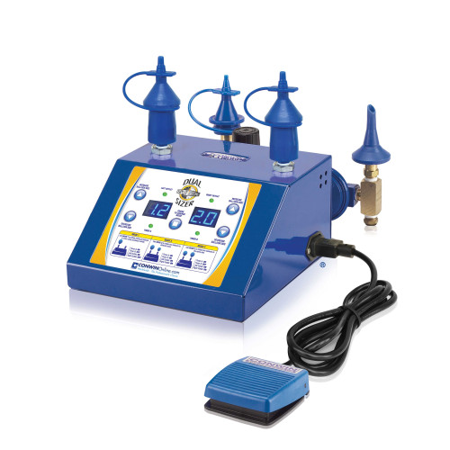 Dual Split-Second Sizer balloon inflator