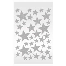 STARS STICKER SILVER