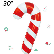 بالون عصا حلوى احمر 30 إنش