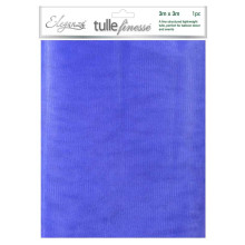 Eleganza Tulle Finesse 3m x 3m 1pc bag Navy Blue